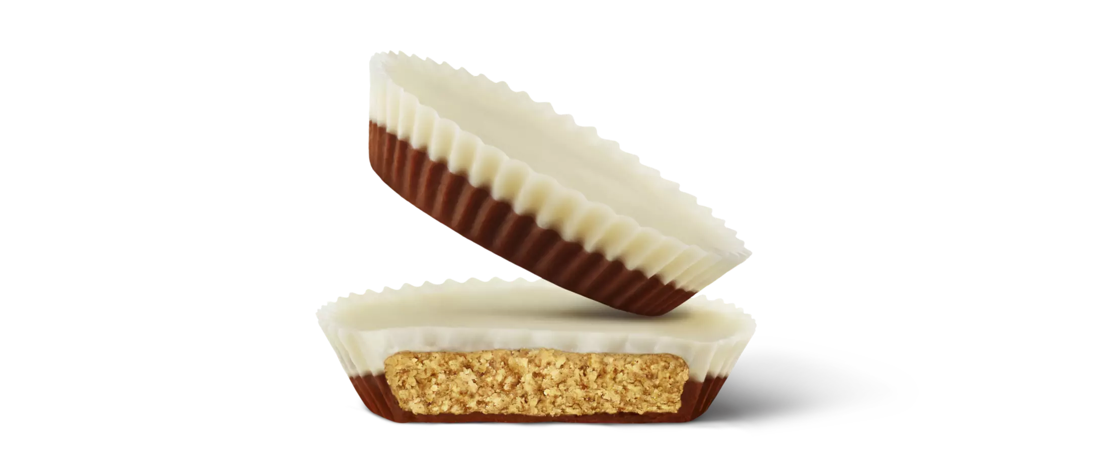 REESE'S Mallow-Top Marshmallow Creme with Milk Chocolate Peanut Butter Cups, 1.4 oz - Out of Package