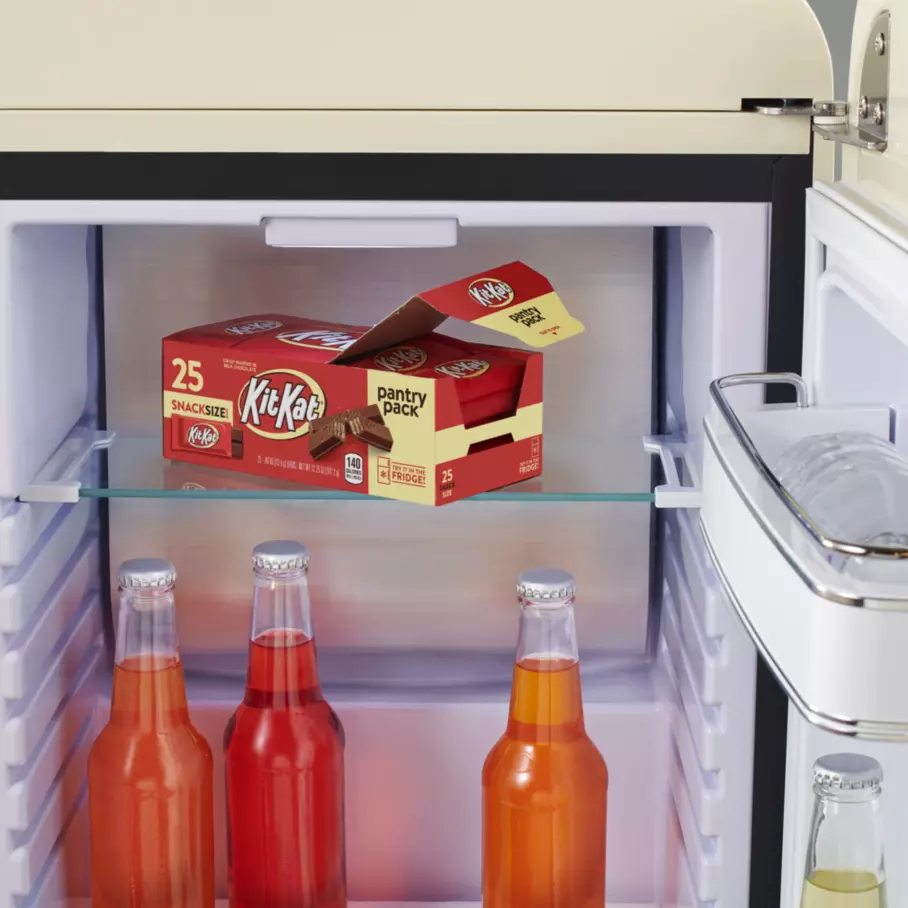 KIT KAT® Pantry Pack inside refrigerator