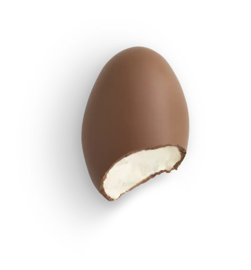 HERSHEY'S Milk Chocolate Covered Marshmallow Eggs, 0.95 oz, 6 pack - Out of Package
