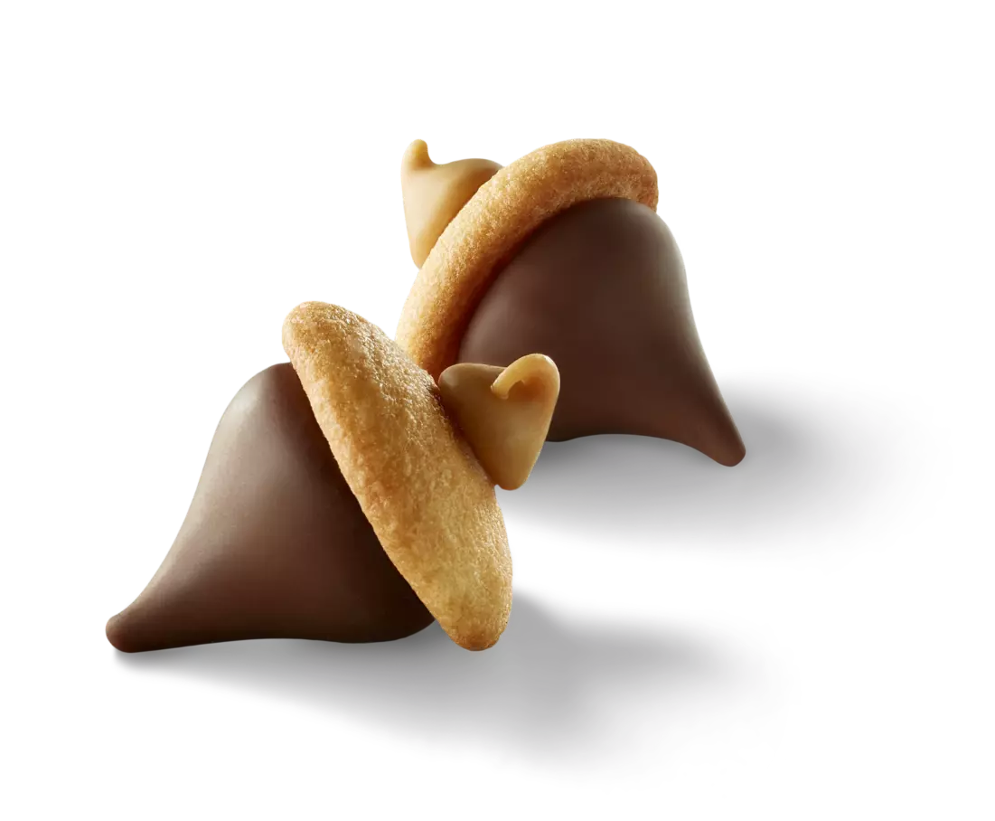 HERSHEY'S KISSES Acorn Treats Recipe
