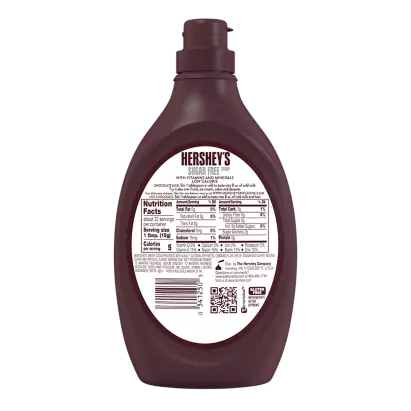 Hershey's sugar store free syrup