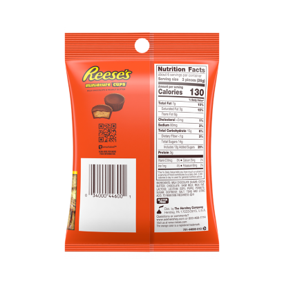 Reese's Peanut Butter Cups Minis Unwrapped 90G - Tesco Groceries