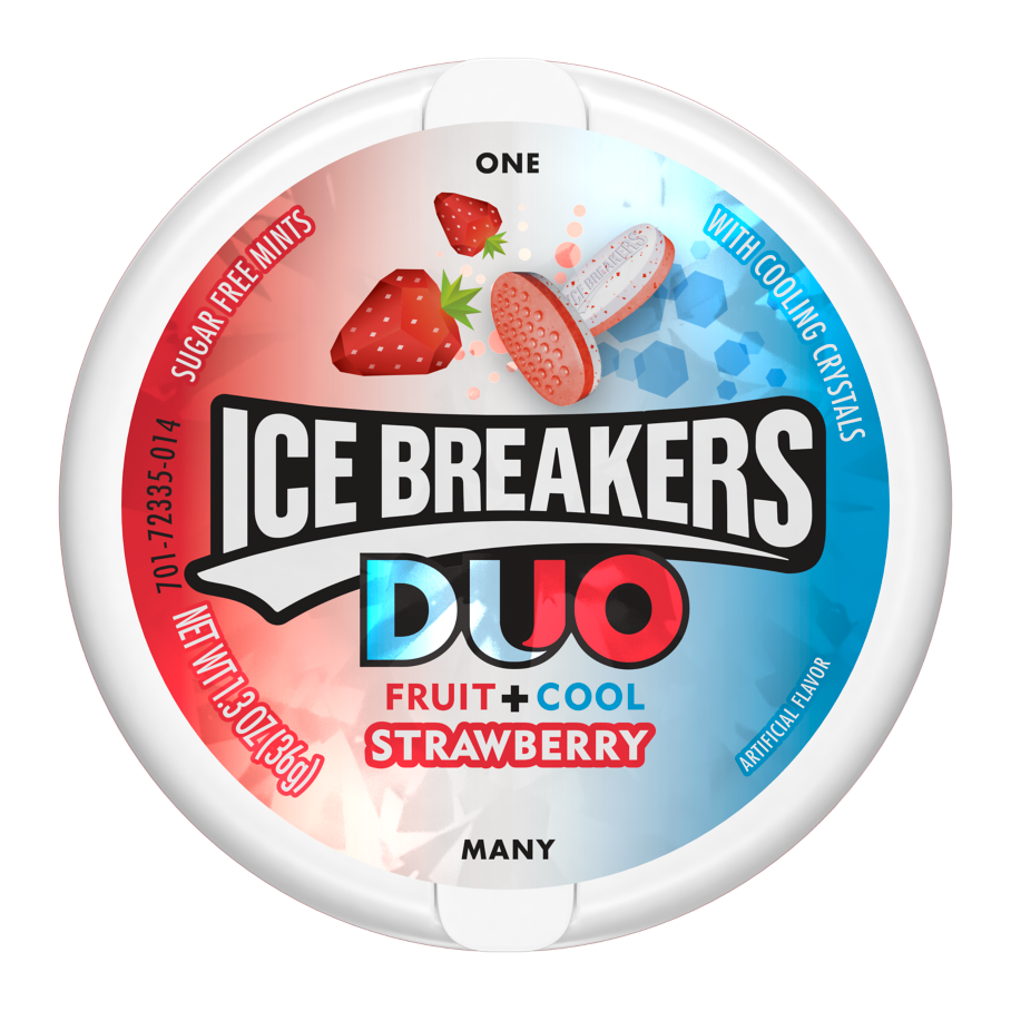 Refreshing ICE BREAKERS Mints and Gum