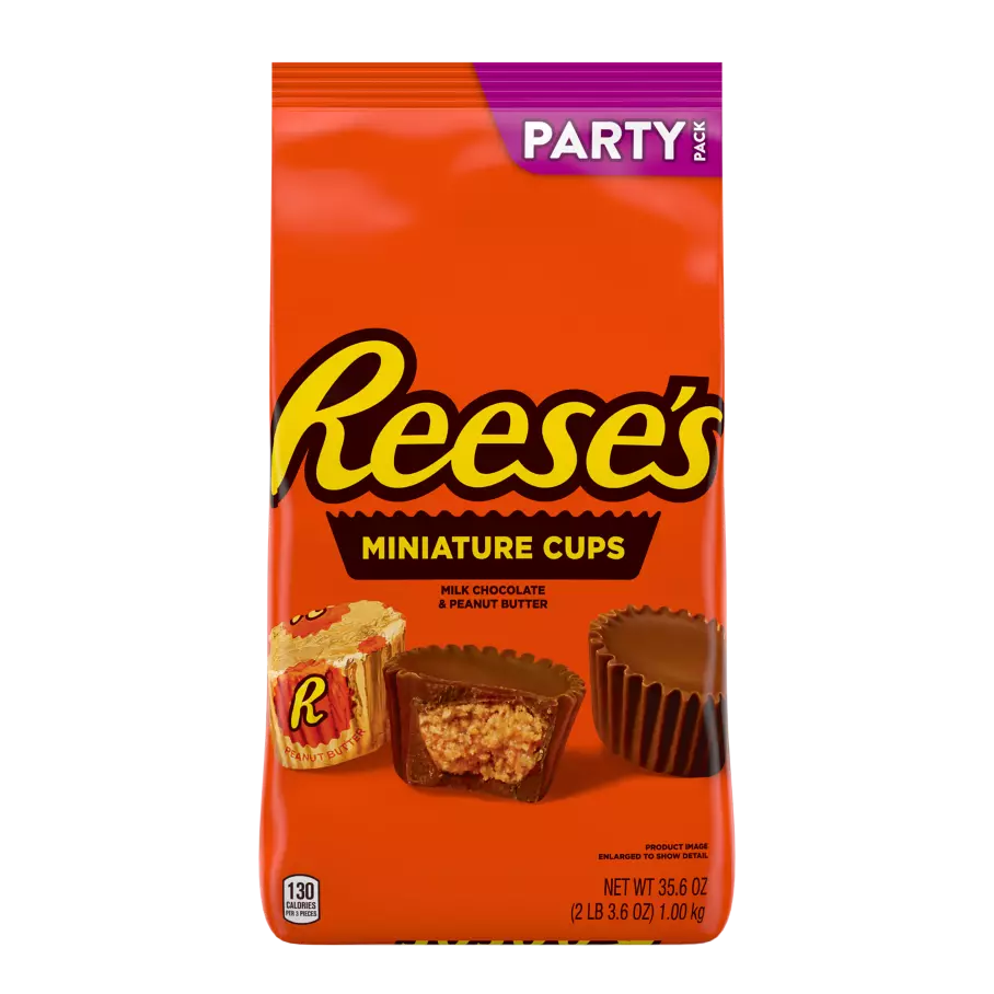 Milk Chocolate Mini Peanut Butter Cups - 1 lb Box