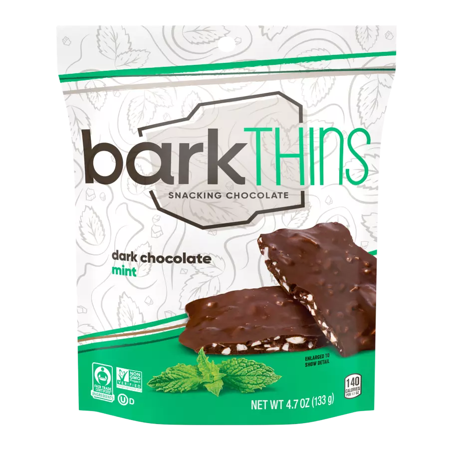 Dark Chocolate Mint Bark - Dancing Through the Rain