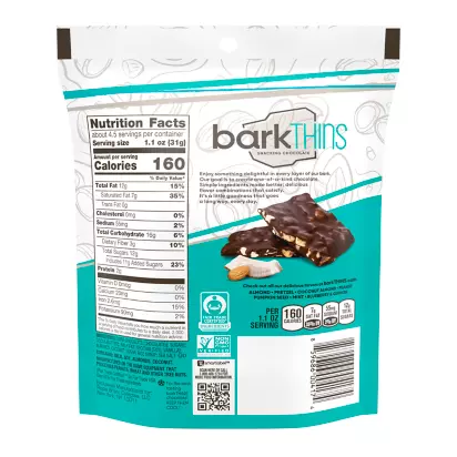 Bark Thins Dark Chocolate Almond