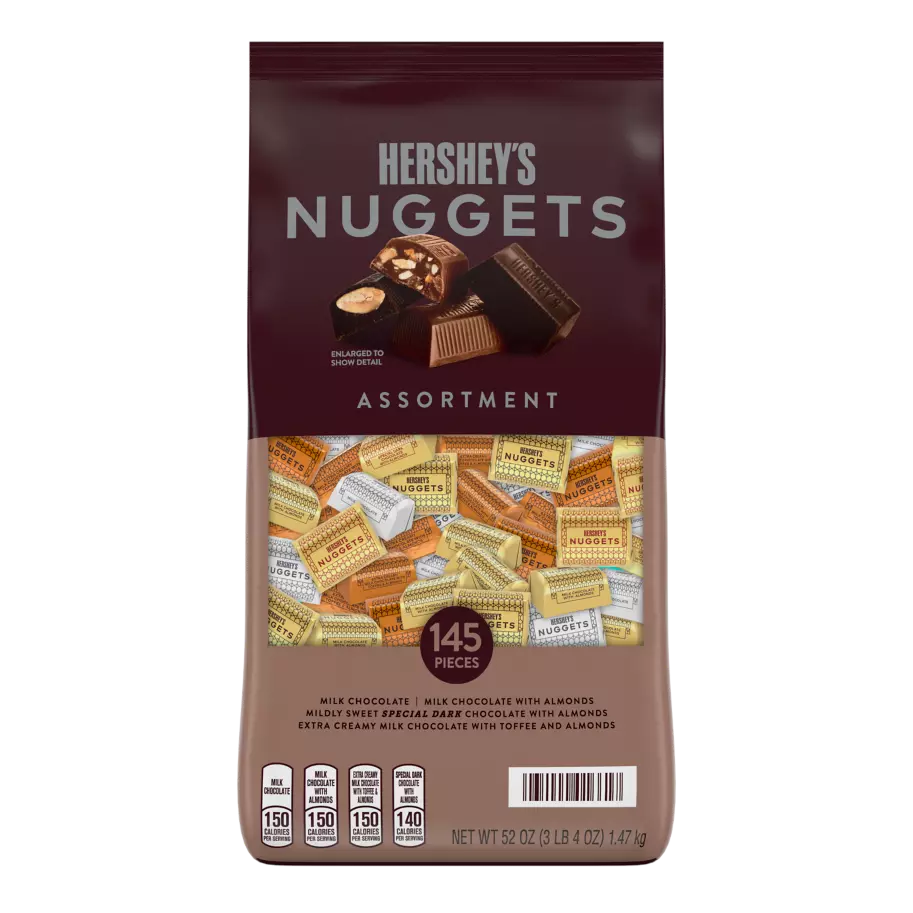 HERSHEY S NUGGETS Assortment 52 oz bag 145 pieces