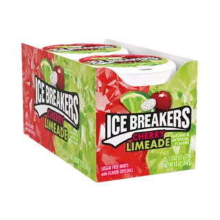 Ice Breakers Sparkling Raspberry Lemon Seltzer Sugar Free Mints