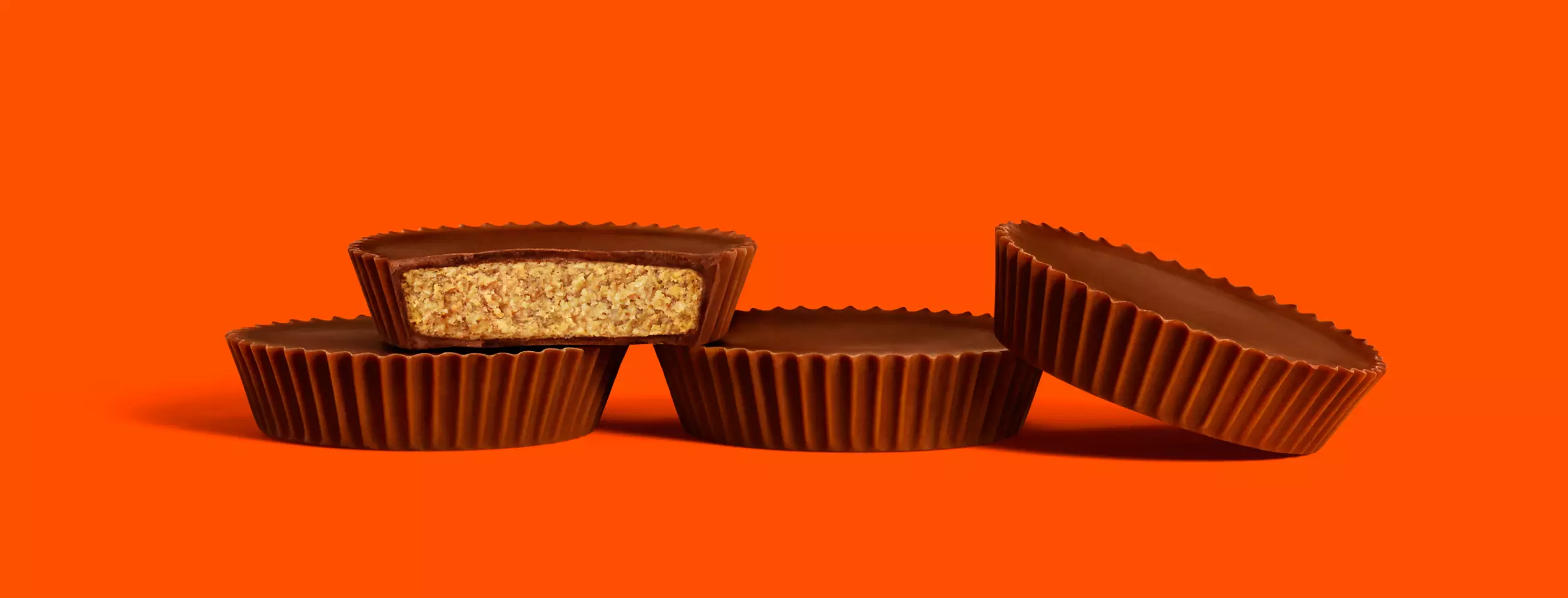 REESE'S Milk Chocolate King Size Peanut Butter Cups, 2.8 oz - Out of Package