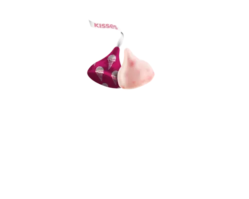 Pink hershey shop kisses