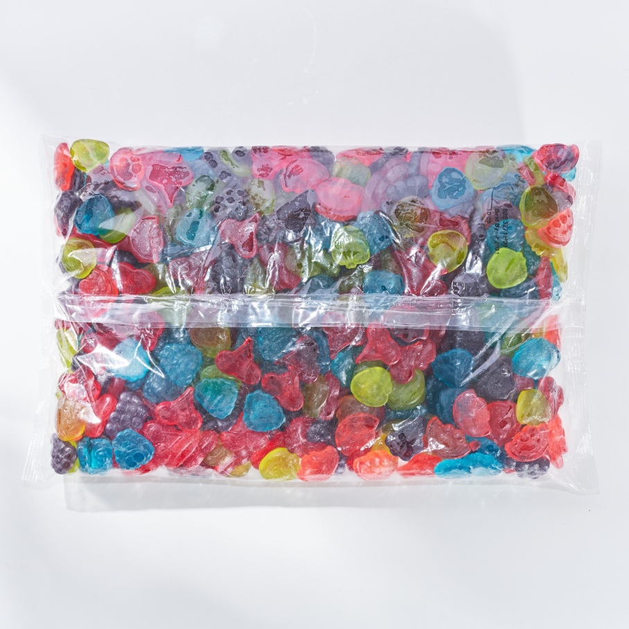 JOLLY RANCHER Original Flavors Gummies, 80 oz bag - Back of Package