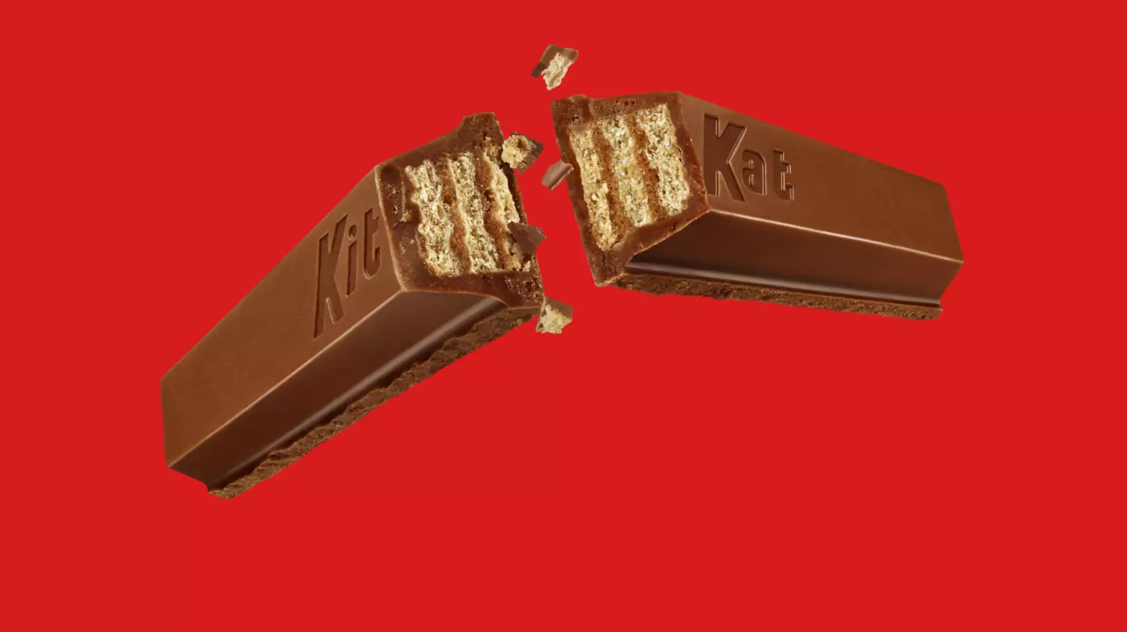 KIT KAT® Milk Chocolate XL Candy Bars, 4.5 oz, 12 pack - Out of Package