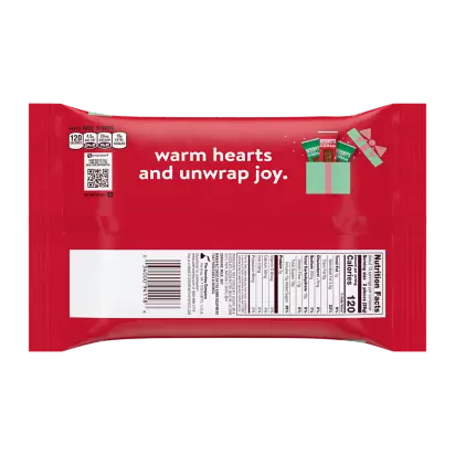 HERSHEY'S Milk Chocolate Snack Size Santas, 9 oz bag