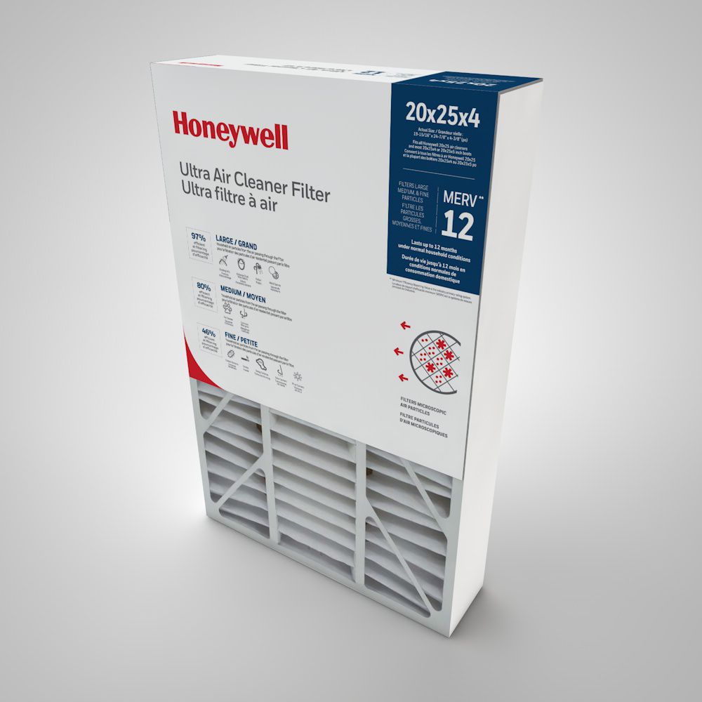 Honeywell Air Cleaner Filter 20x25x4 The Home Depot Canada
