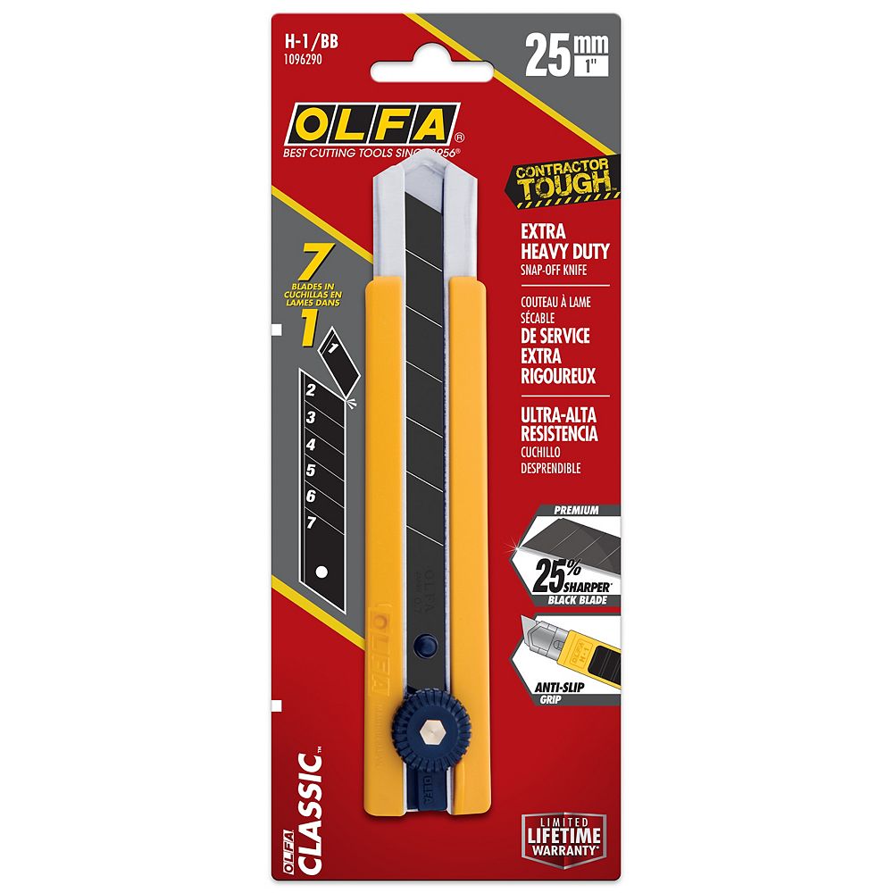 Olfa 25mm couteau tout usage Home Depot Canada