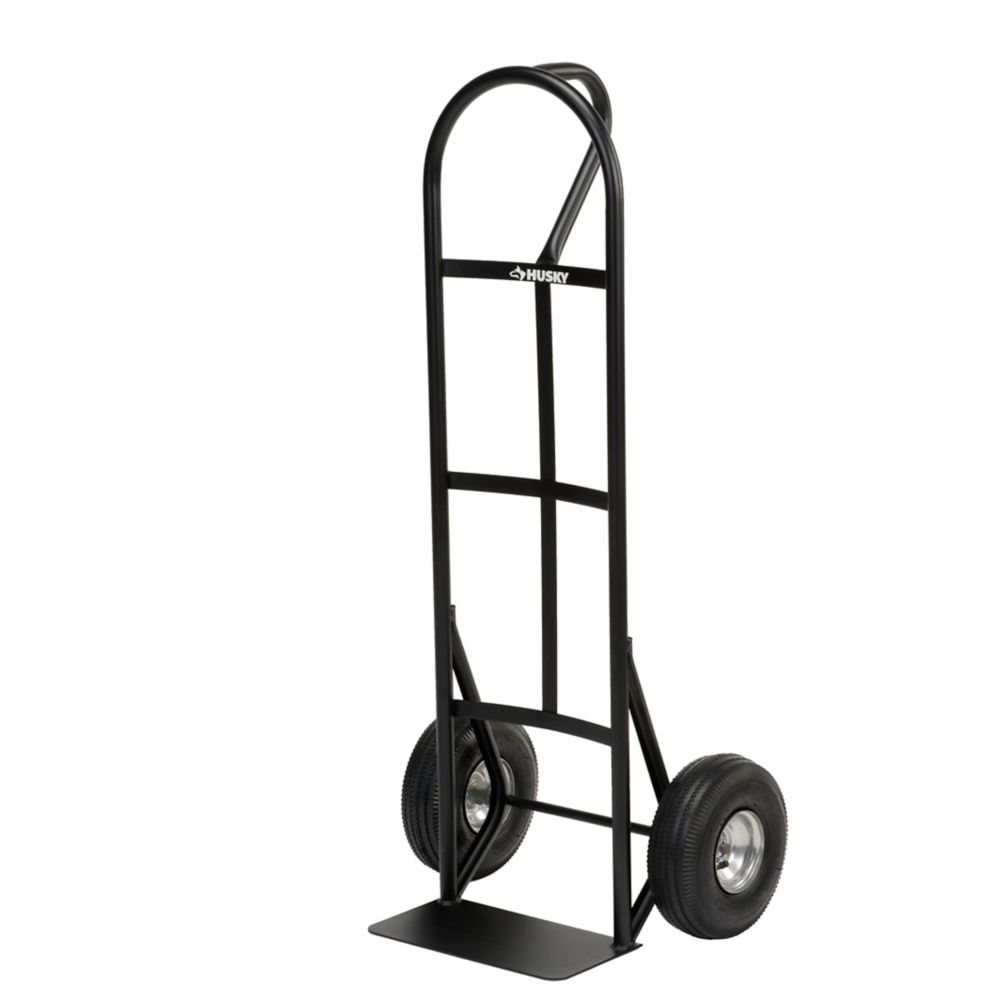 HUSKY Steel Hand Truck, 600 Lb. Capacity, "P" Loop Handle The Home
