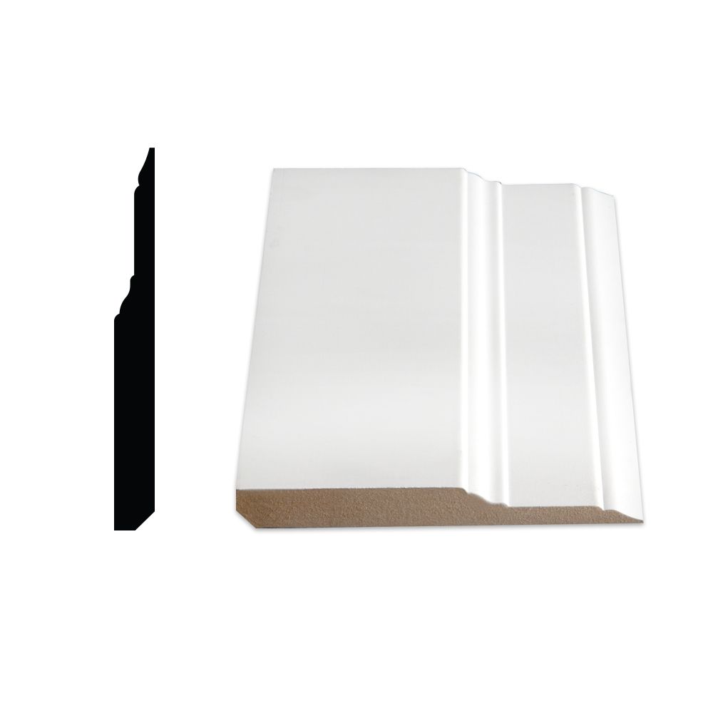 moulding baseboard step base depot primed canada