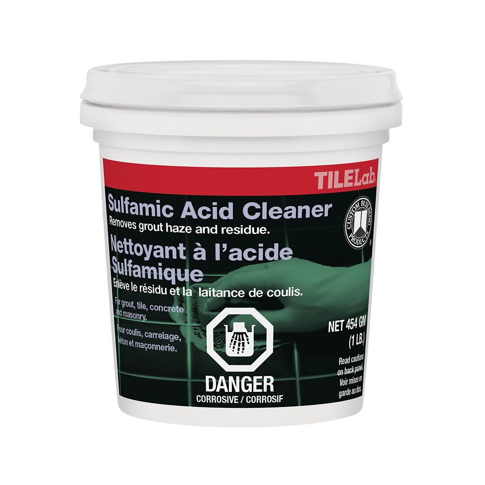 Custom Building Products TileLab Sulfamic Acid Cleaner 1lb The Home