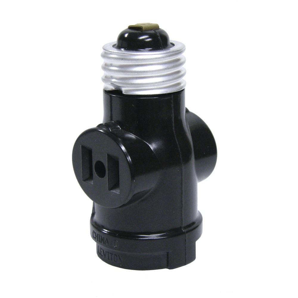 Leviton Keyless Current Tap, Black The Home Depot Canada