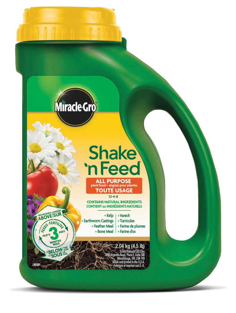 MiracleGro Shake 'n Feed Slow Release Plant Food 101010 The Home