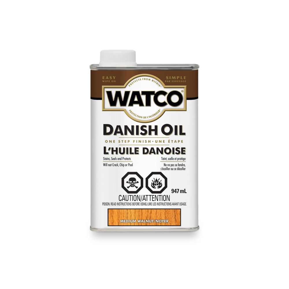 Danish Oil -Medium Walnut -946Ml