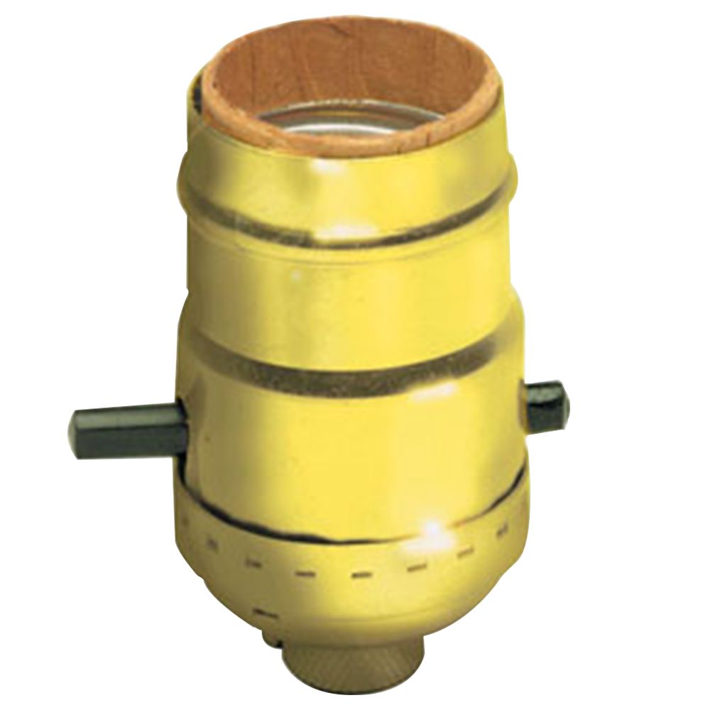 Leviton Medium Base Electrolier PushThrough Incandescent Lamp holder