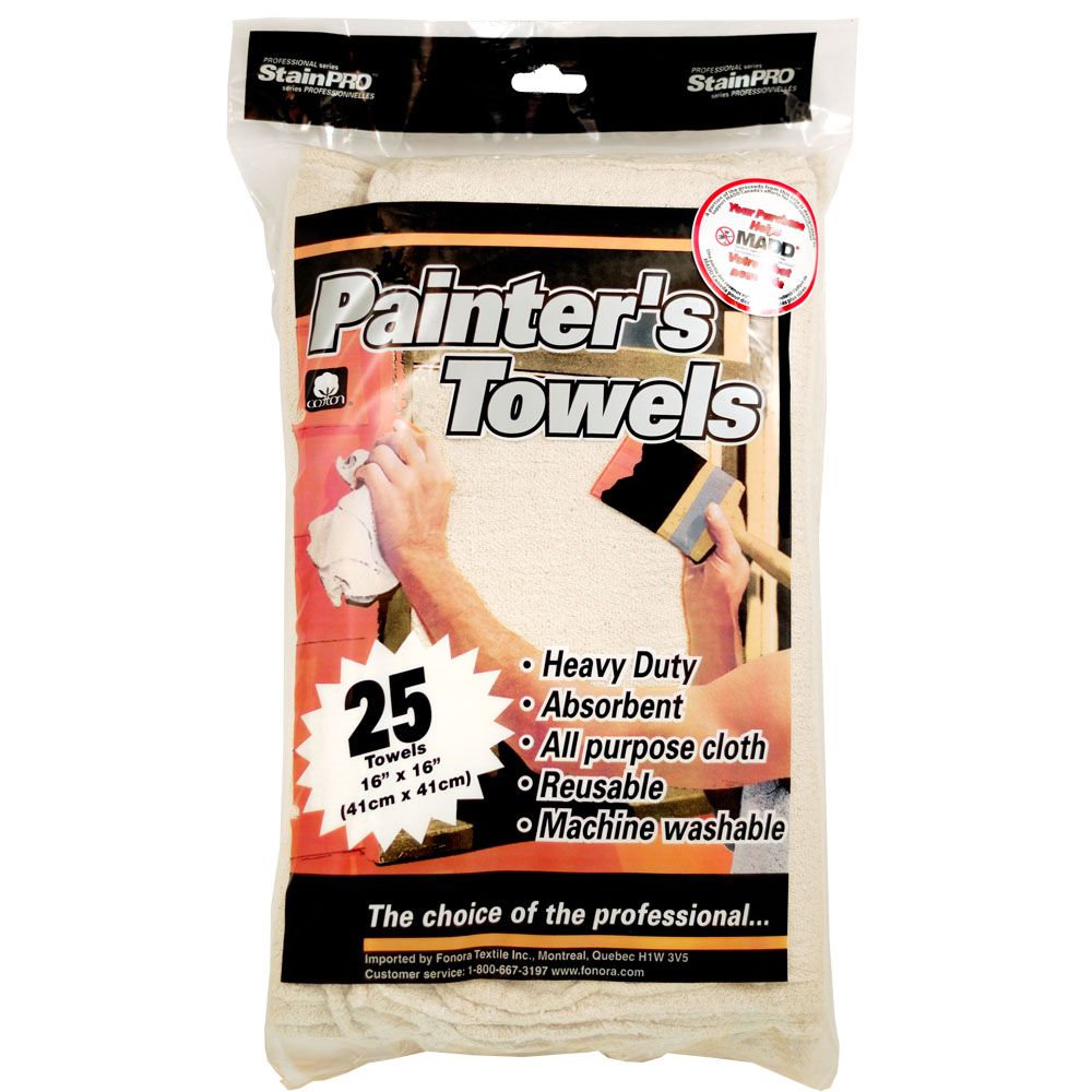 Stain Pro Painter's towels (25Pack) The Home Depot Canada