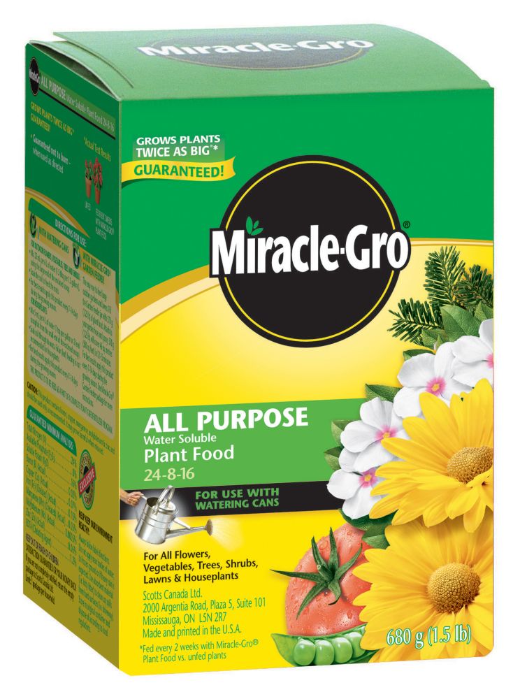Miracle-Gro Miracle-Gro® All Purpose 680G | The Home Depot Canada