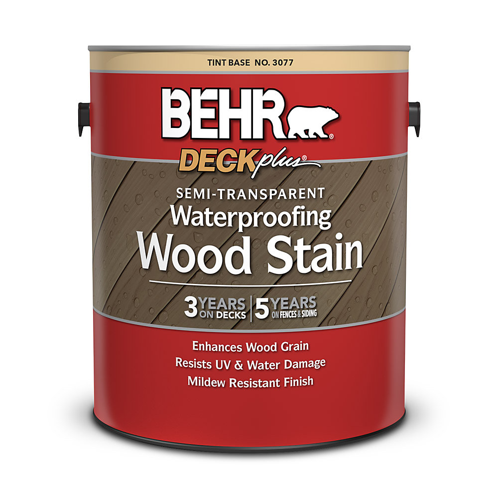 Behr Teinture SemiTransparente pour Terrasses, Clôtures & Bardages, 3