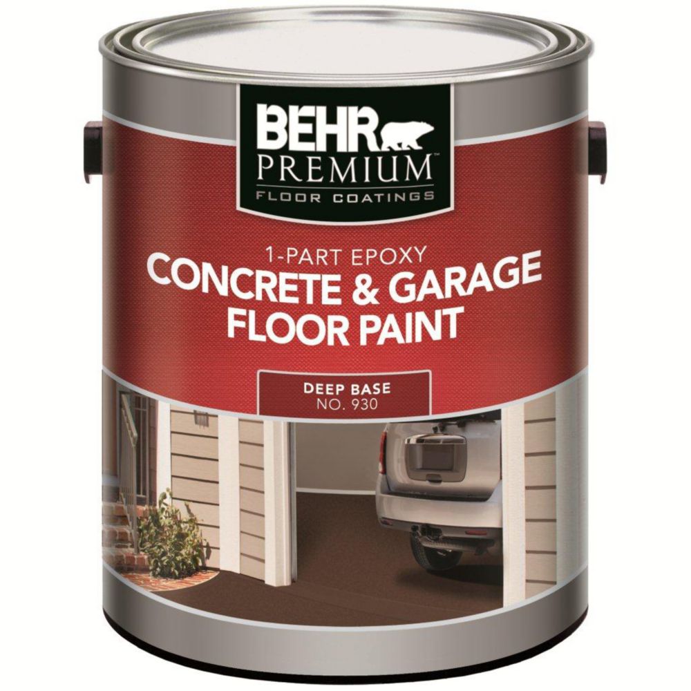 Behr BEHR PREMIUM FLOOR COATINGS 1-Part Epoxy, Concrete & Garage Floor