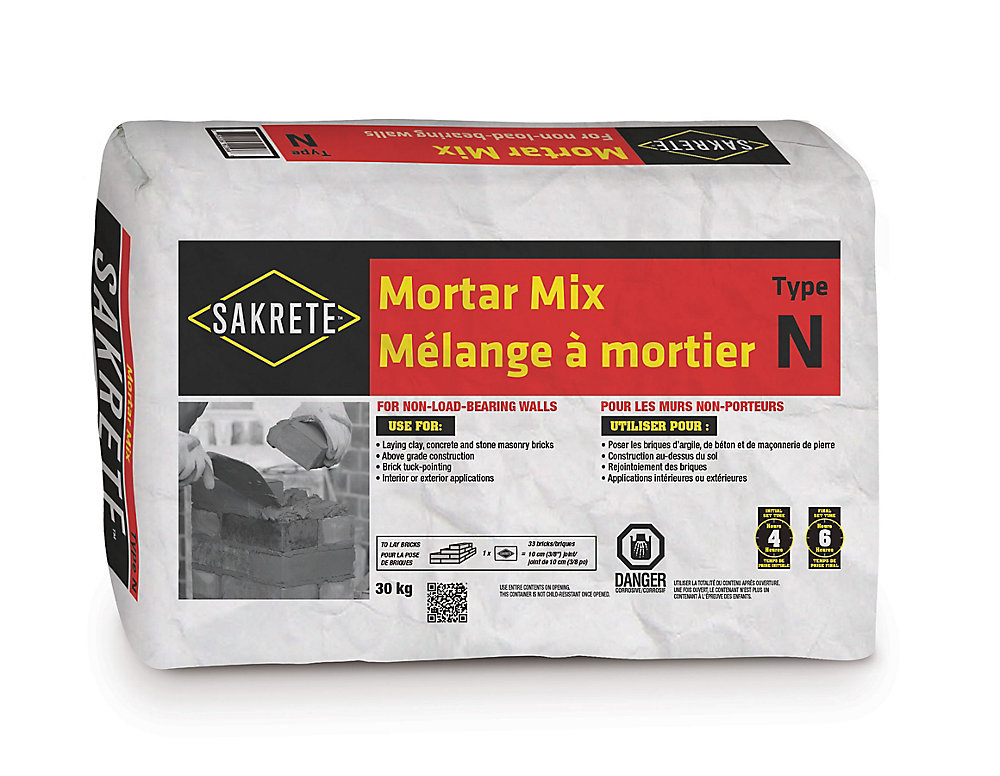 Mortar Mix, Type N, 30 KG Mortar Mix, Type N, 30 KG