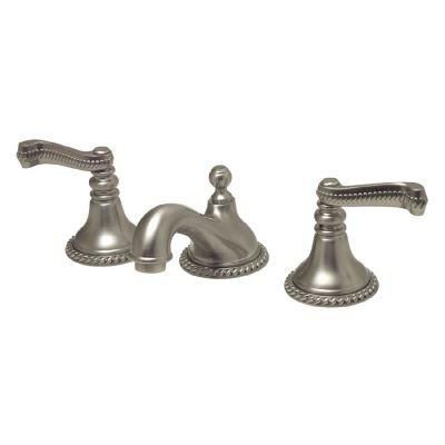 Innova Antique Rope 8-inch Centre Bathroom Faucet in Brushed Nickel ...