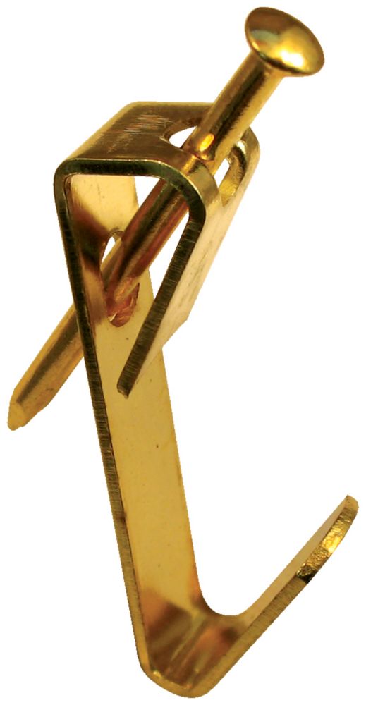 Paulin 10Lb Picture Hangers Brass Plated The Home Depot Canada