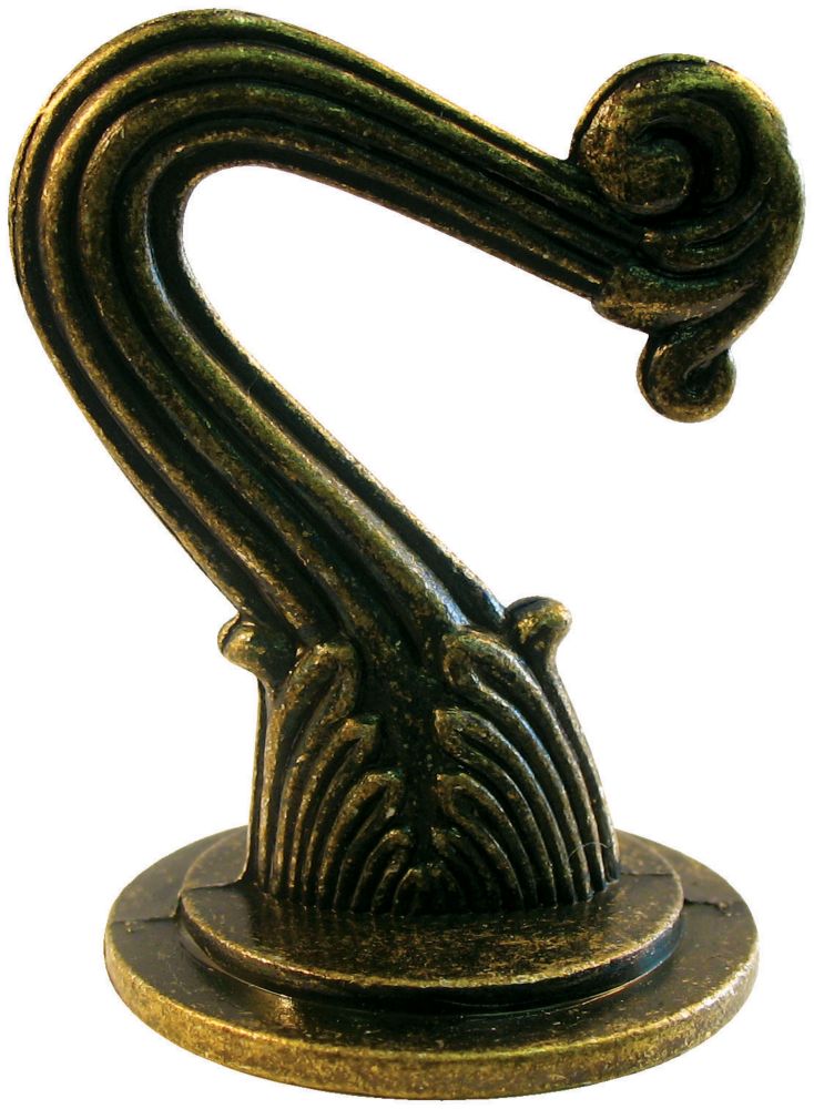 Paulin Ceiling Hooks Antique Brass