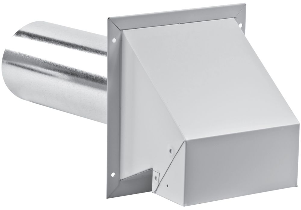 Imperial 6 Inch R2 Exhaust Hood with screen - white | The Home Depot Canada