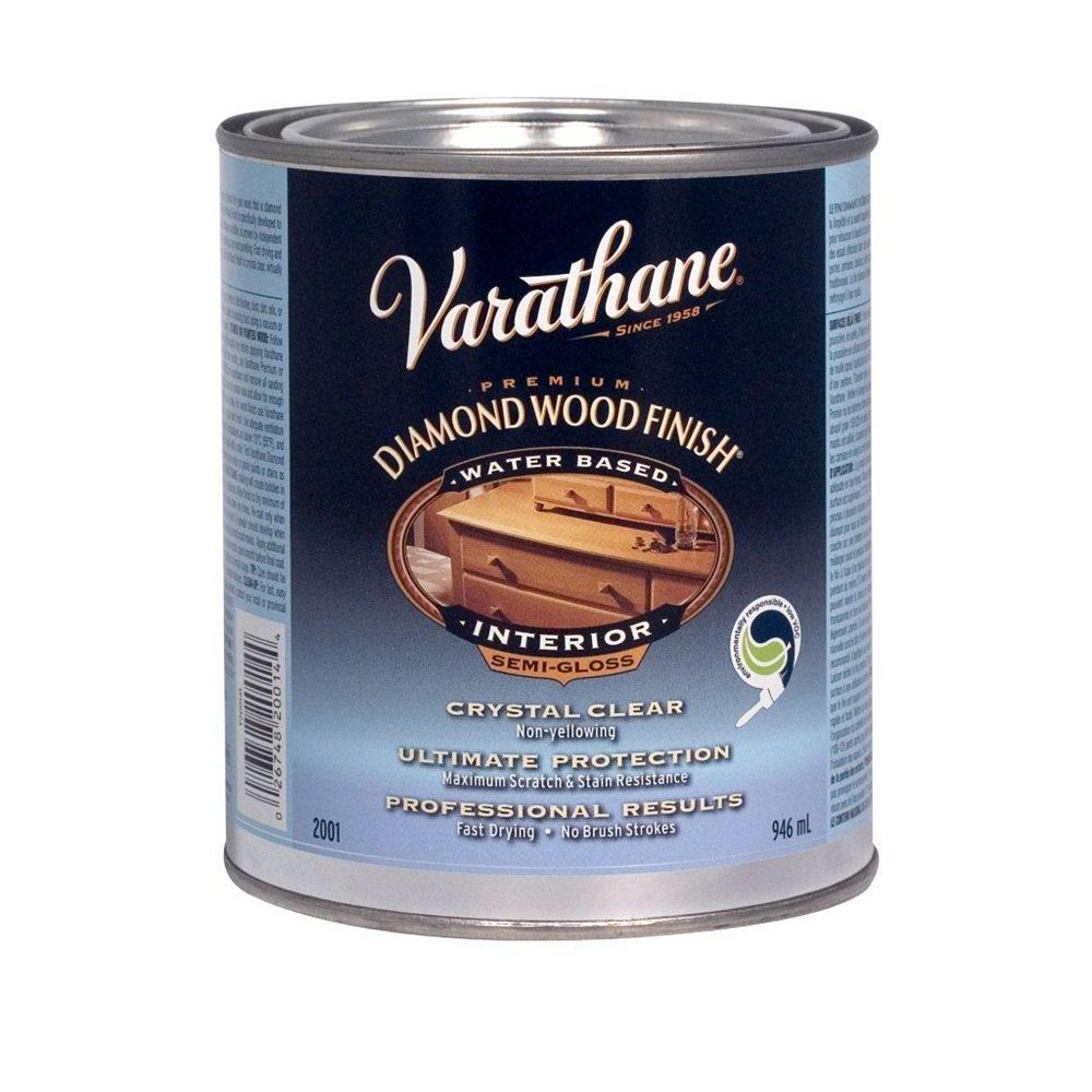 Varathane Premium Diamond Wood Finish For Interior, WaterBased In Semi