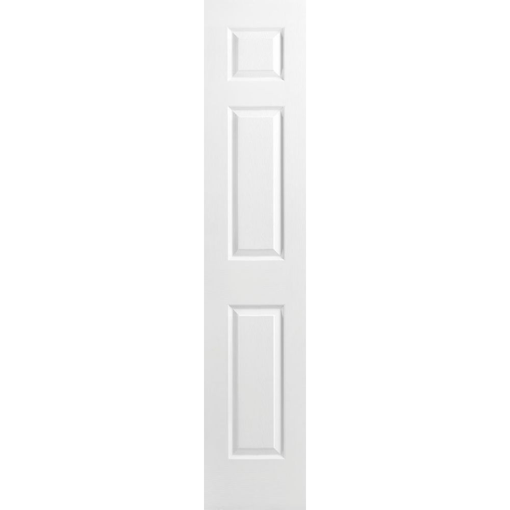 Masonite 20-inch x 80-inch Primed 6 Panel Textured Interior Door Slab ...