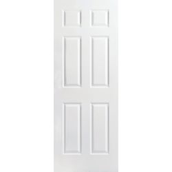 26 Inch X 80 Inch Righthand 6 Panel Prehung Interior Door