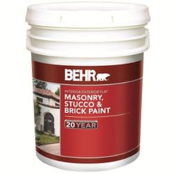 paint stucco behr brick masonry latex flat exterior gal elastomeric interior depot 67l