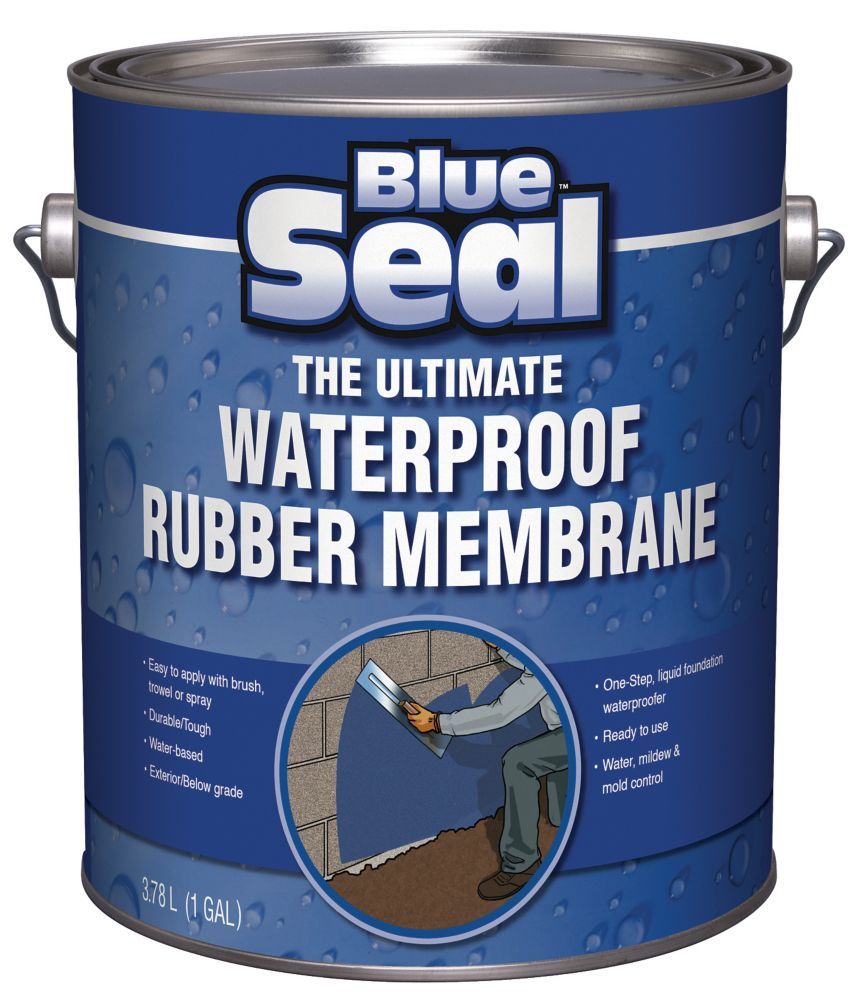 Blue Seal Waterproofing Rubber Membrane Installation