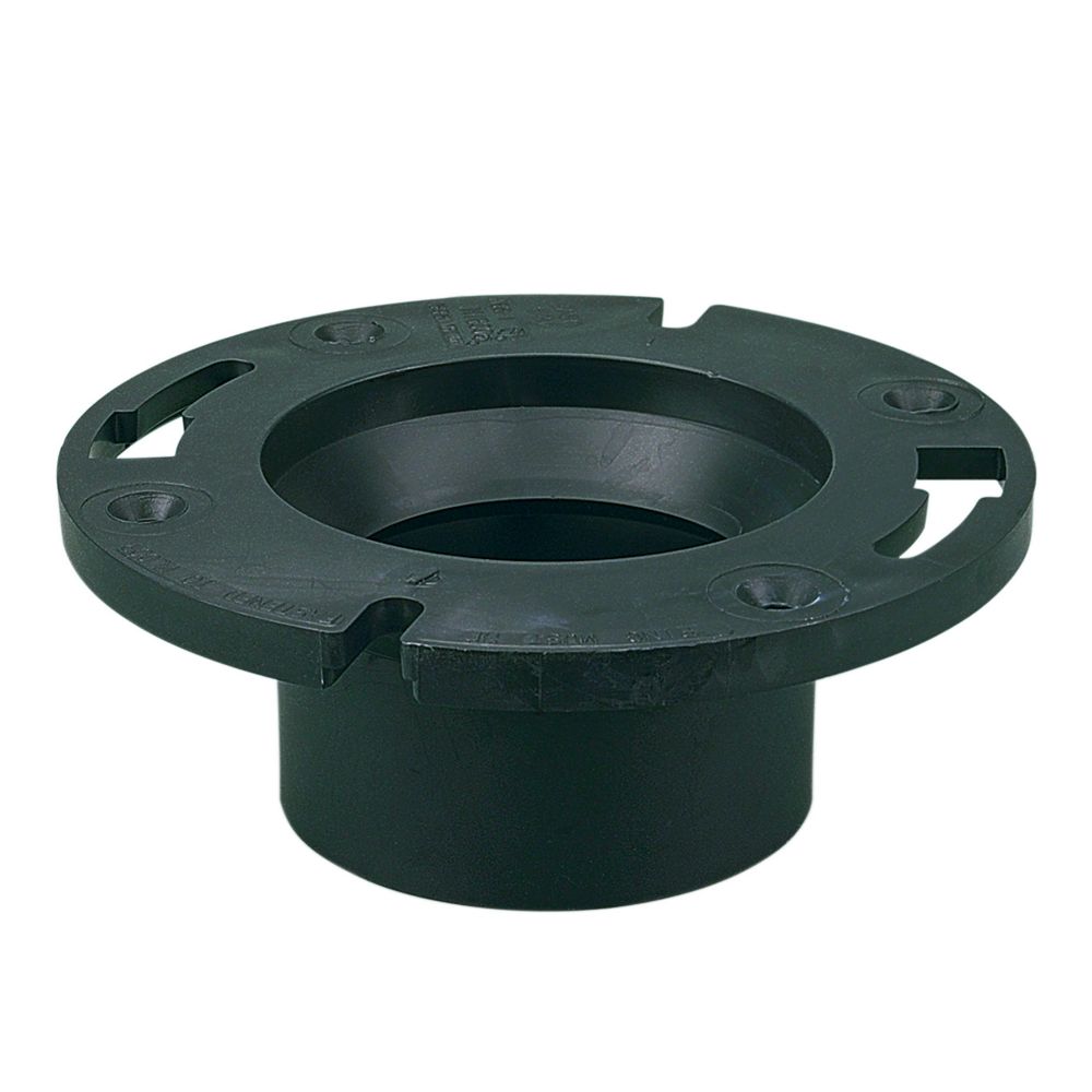 Lesso ABS 4X3 Adjustable Closet Flange Spg The Home Depot Canada