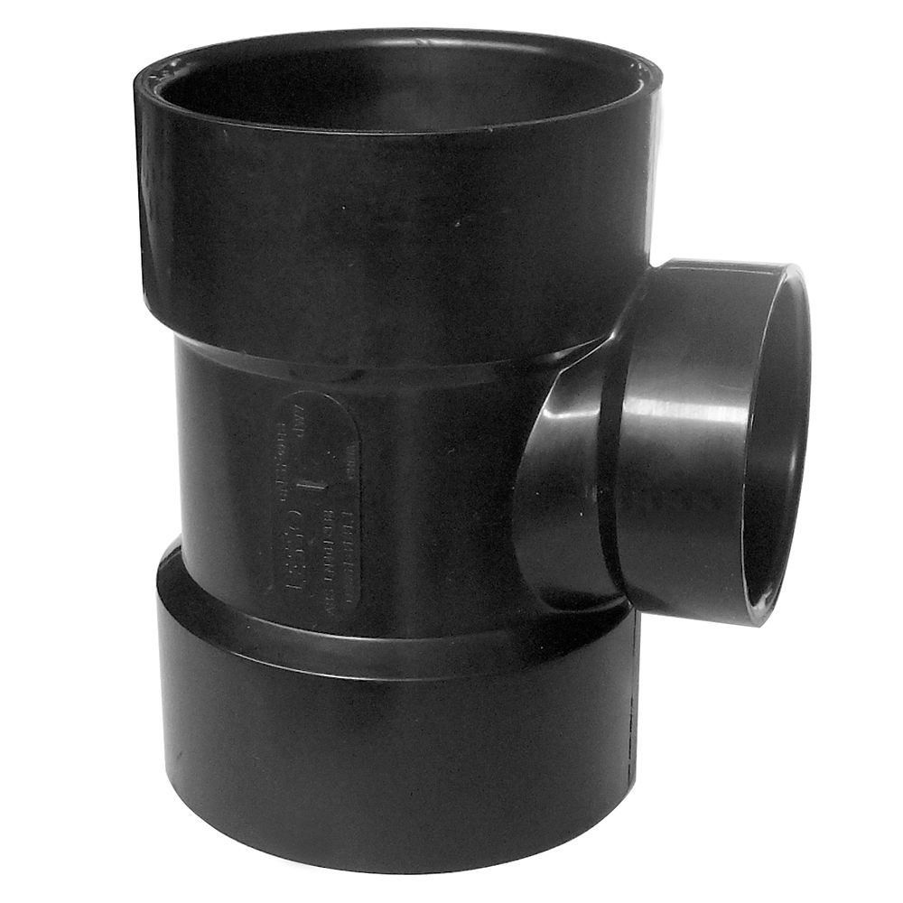 Nibco 4 X 4 X 2 In ABS Sanitary Tee H X H X H The Home Depot Canada
