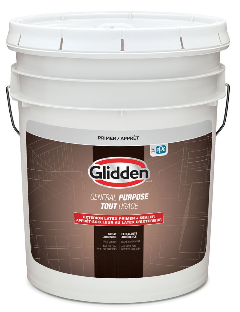 Glidden Exterior General Purpose Primer 18.9 L | The Home Depot Canada