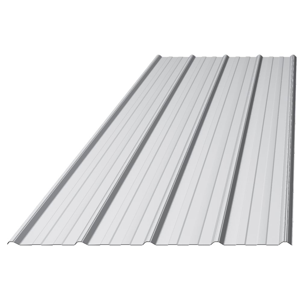Westman Steel Tough Rib Galvanized 12 ft | The Home Depot Canada