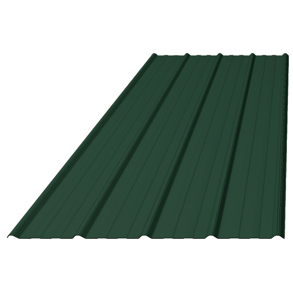 Westman Steel Tough Rib Melchers Green 8 ft The Home Depot Canada