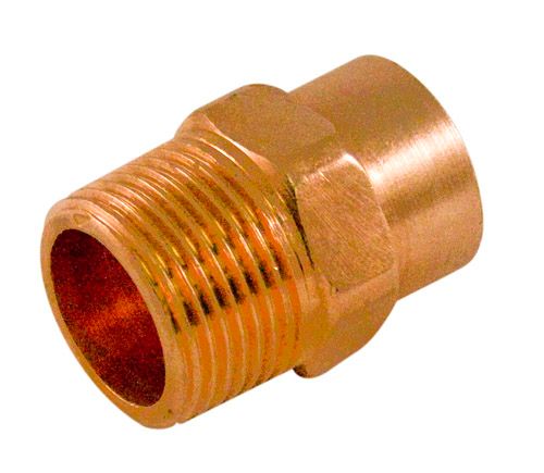 3/4 in. Brass PEX Barb x Female Copper Sweat Adapter-UC606LFA ...