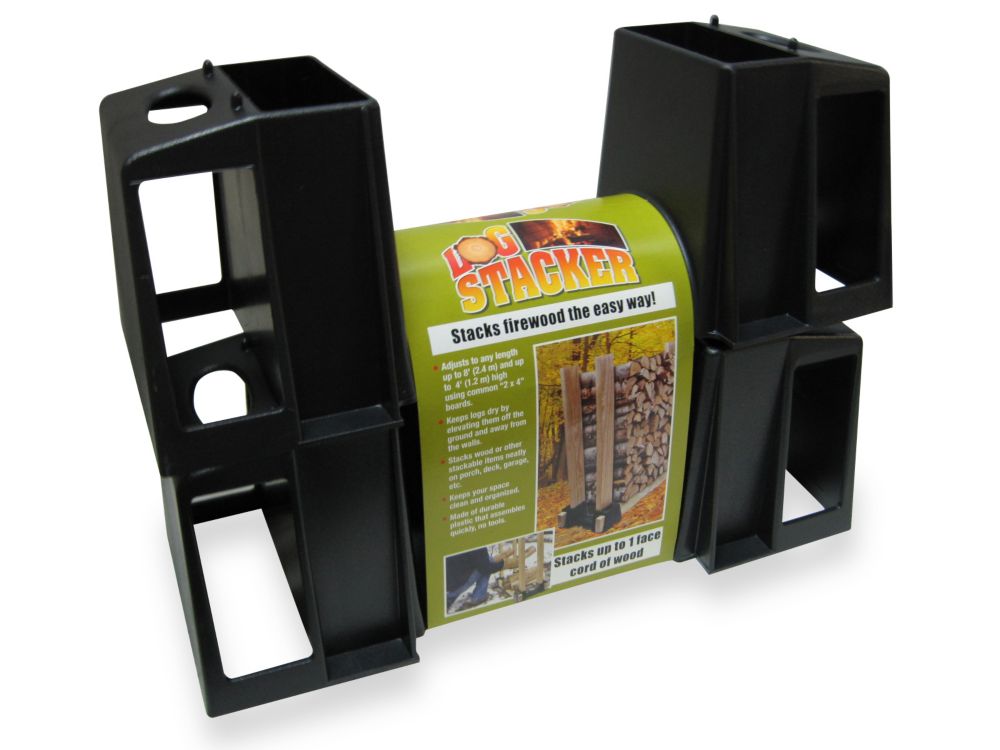 RCR International inc. Log Stacker Extendable Base for Firewood Storage