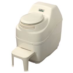 Sun-Mar Excel Electric Composting Toilet in Bone