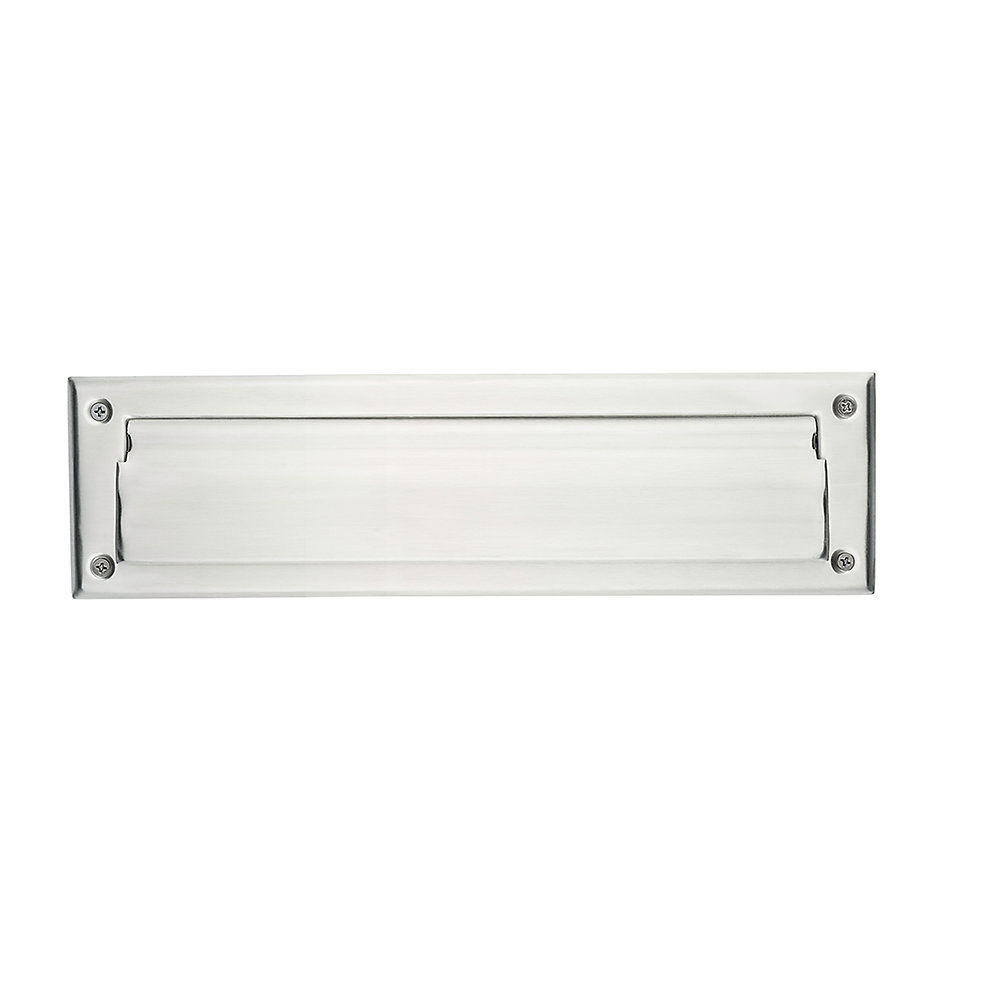 Taymor Brushed Aluminum Mail Slot, 13-1/8-inch | The Home ...