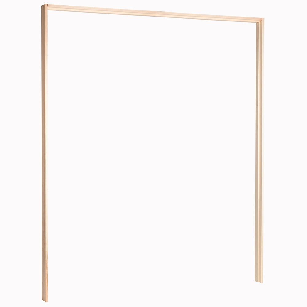 Masonite Machined Finger Jointed Double Pine Door Frame Set The Home Depot Canada